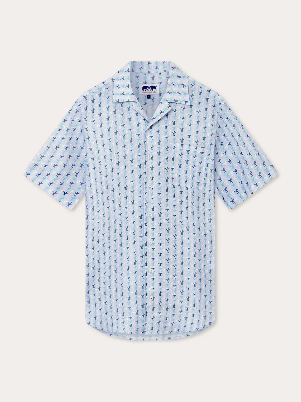 Men's Star Dancer Arawak Linen Shirt