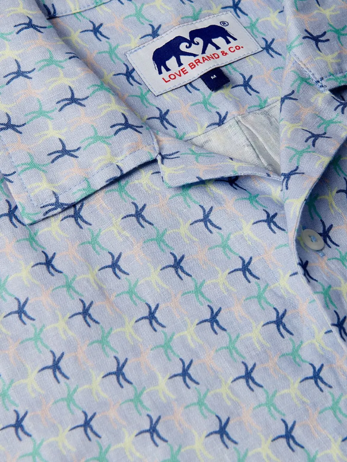 Men's Star Dancer Arawak Linen Shirt