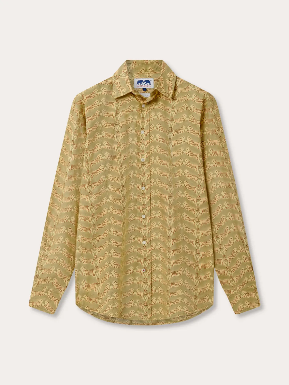 Men's Tiger Land Abaco Cotton Shirt