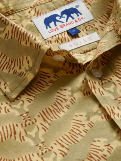Men's Tiger Land Abaco Cotton Shirt