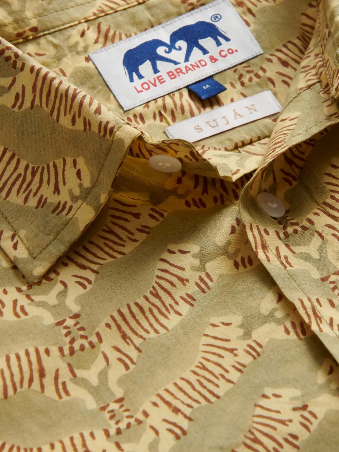 Men's Tiger Land Abaco Cotton Shirt