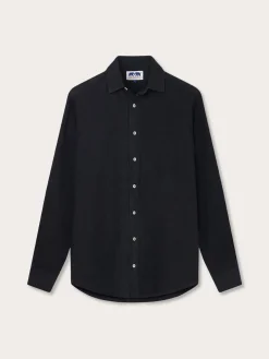 Men's Volcanic Black Abaco Linen Shirt