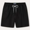 Men's Volcanic Black Staniel Swim Trunks