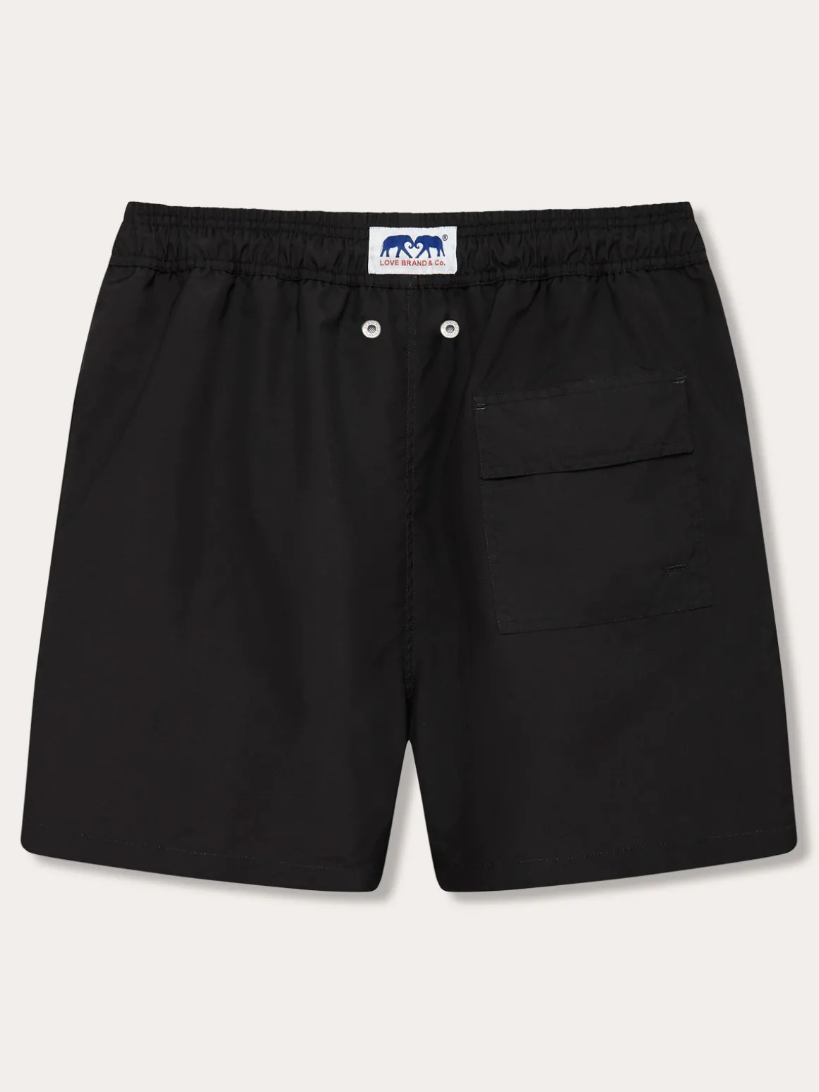 Men's Volcanic Black Staniel Swim Trunks