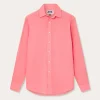 Men's Watermelon Abaco Linen Shirt
