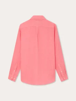 Men's Watermelon Abaco Linen Shirt