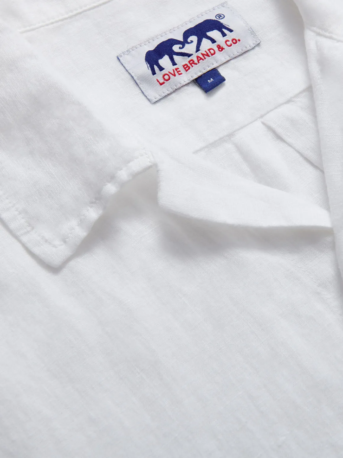 Men's White Arawak Linen Shirt