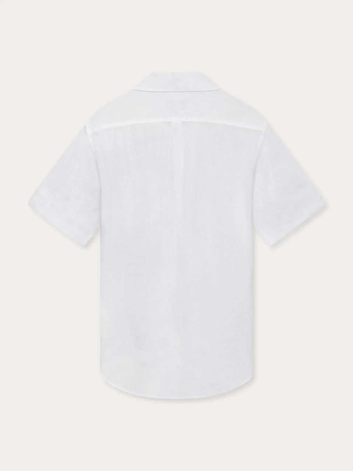Men's White Arawak Linen Shirt