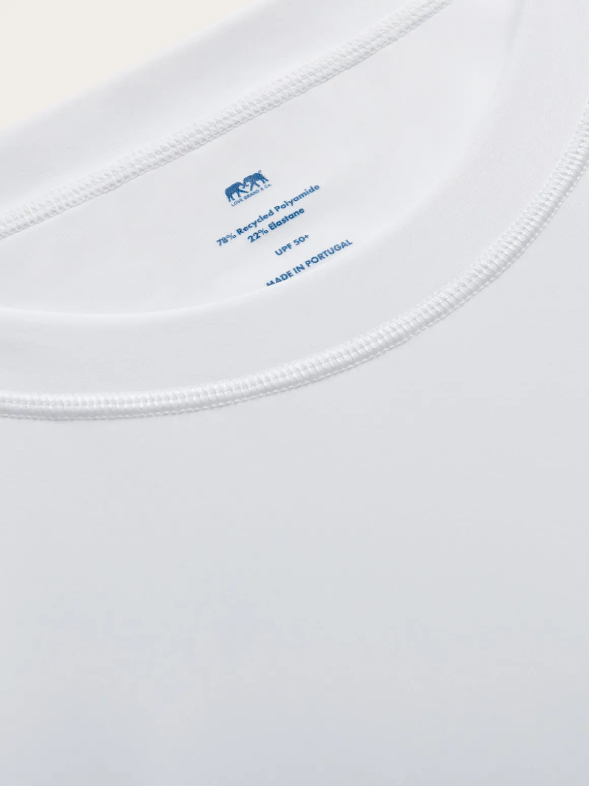 Men's White Harbour Rash Vest