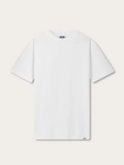 Men's White Russell Terry T-Shirt