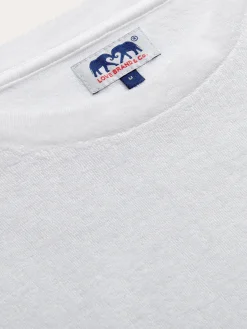 Men's White Russell Terry T-Shirt