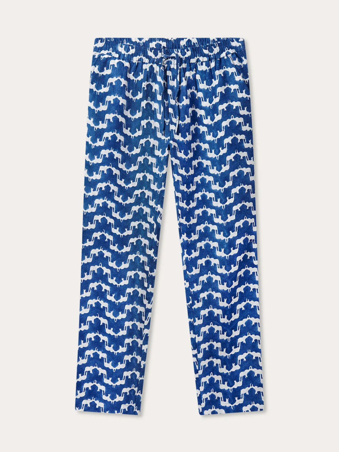 Unisex Eleuthera Trousers - Elephant Palace Blue