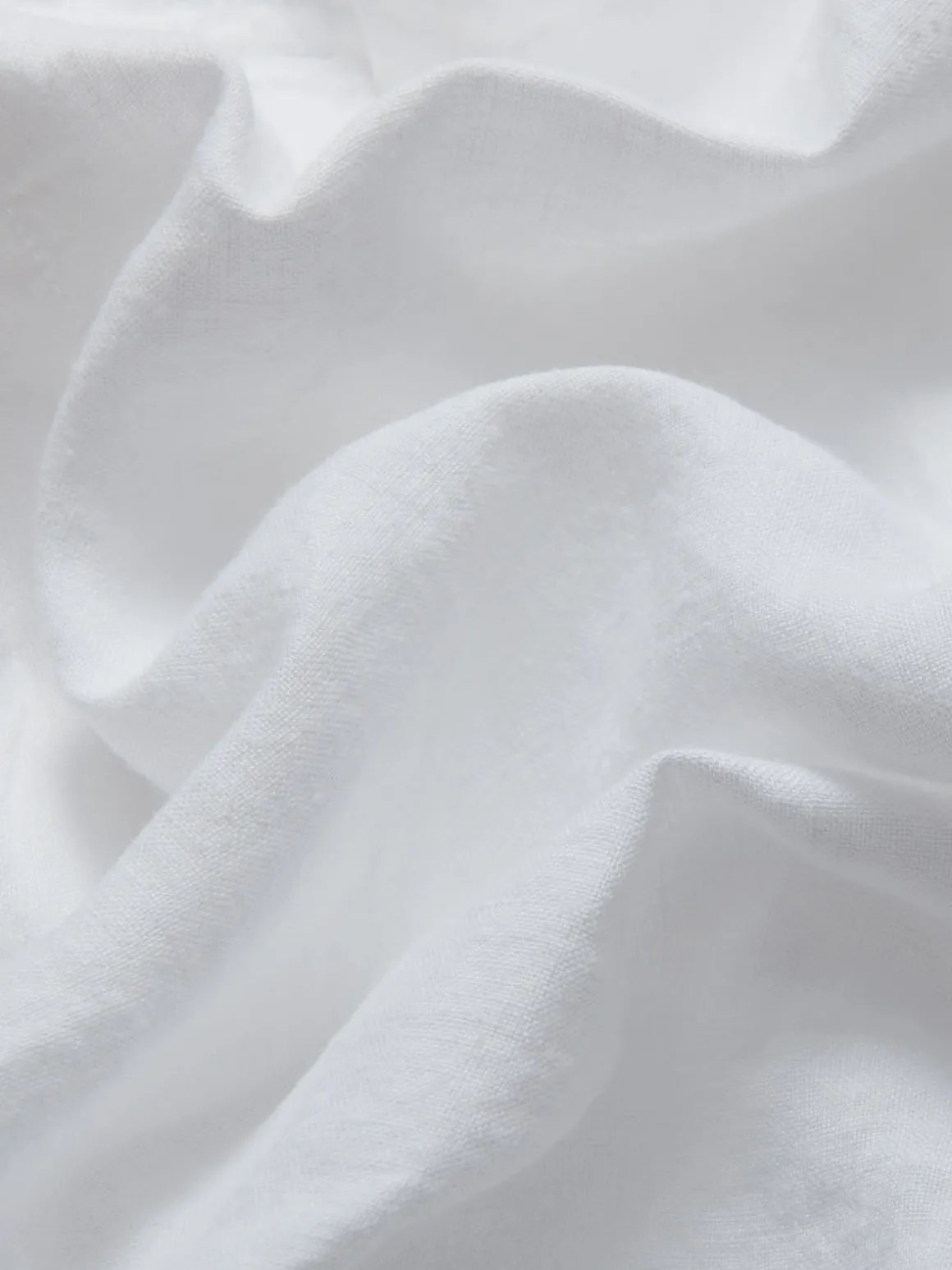 White Mens Linen Shorts